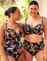Curvy Kate Cuba Libre Padded Balcony Bikini Multiway Top Print Mix