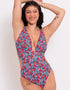 Curvy Kate Kitsch Kate Non Wired Multiway Swimsuit Floral Print