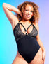 Curvy Kate Non-Stop Stretch Body Black/Pink