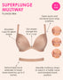 Curvy Kate Superplunge Multiway Padded Plunge Bra Latte