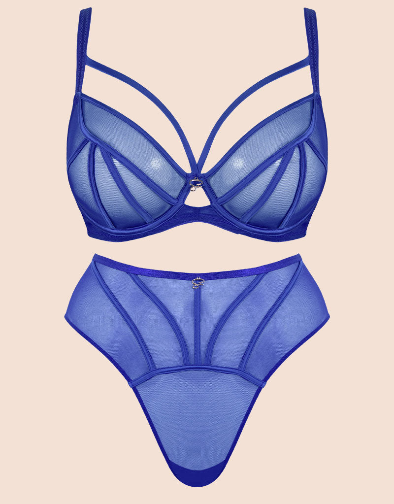 Scantilly Senses Plunge Bra Ultraviolet