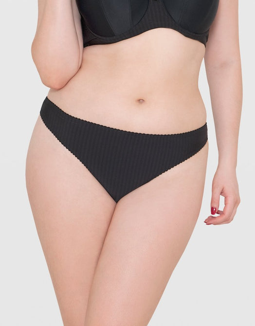 Curvy Kate Luxe Thong Black
