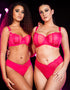Scantilly Authority Thong Hot Pink