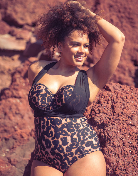 Kate spade discount leopard swimsuit