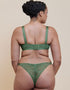 Curvy Kate All Night Lace Tanga Dusky Green