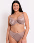 Curvy Kate Amaze High Waist Brazilian Brief Mink