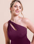 Curvy Kate Beach Bliss Asymmetric Padded Swimsuit Mulberry Purple