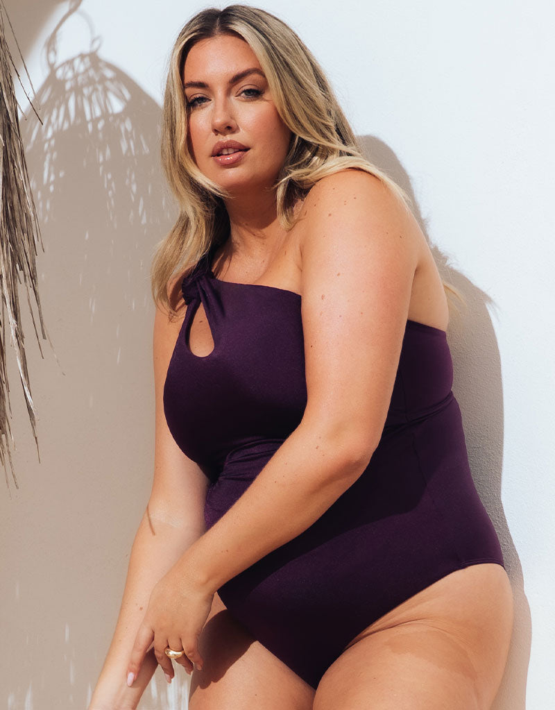 Beach Bliss Asymmetric Padded Swimsuit