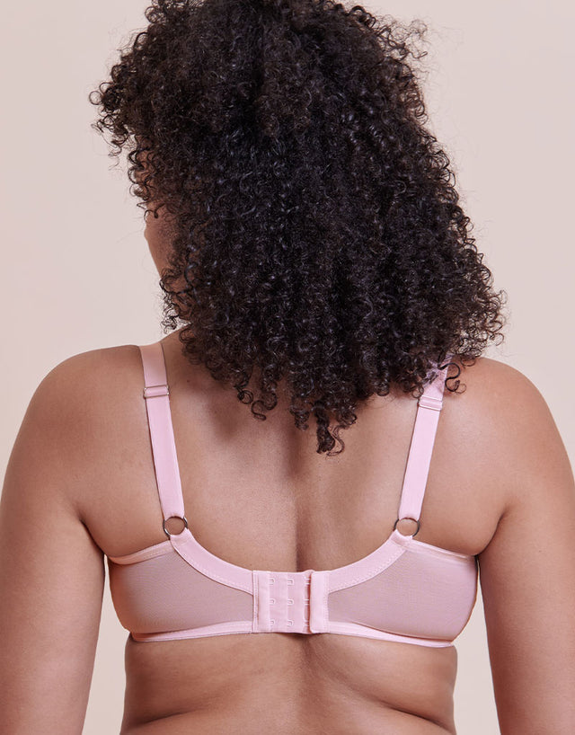 Curvy Kate Boost Heartbreaker Padded Balcony Bra Pale Pink