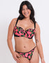 Curvy Kate Boost in Bloom Thong Print Mix