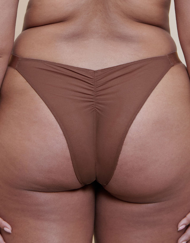 Curvy Kate Cool Cat Tanga Coffee