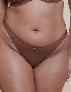 Curvy Kate Cool Cat Tanga Coffee