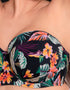 Curvy Kate Cuba Libre Bandeau Strapless Multiway Bikini Top Print Mix