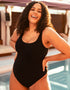 Curvy Kate Deep Dive Non-Wired Swimsuit Black