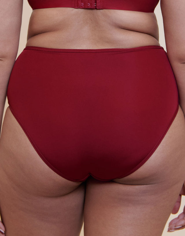 Curvy Kate Everyday Full Brief Deep Red