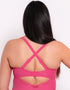 Curvy Kate First Class Multiway Plunge Swimsuit Pink