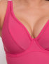 Curvy Kate First Class Multiway Plunge Swimsuit Pink