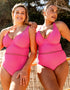 Models are wearing sizes 32H and 32G