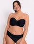 Curvy Kate First Class Deep Fold Over Bikini Brief Black