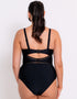 Curvy Kate First Class Multiway Plunge Swimsuit Black