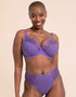 Curvy Kate Flare Deep Thong Amethyst Purple