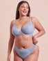 Curvy Kate Flare Deep Thong Powder Blue