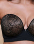 Curvy Kate Hey Girls SuperPlunge Strapless Multiway Bra Black/Latte