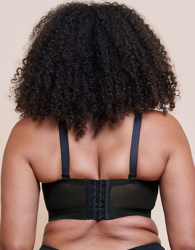 Curvy Kate Hey Girls SuperPlunge Strapless Multiway Bra Black/Latte