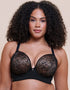 Curvy Kate Hey Girls SuperPlunge Strapless Multiway Bra Black/Latte