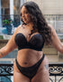 Curvy Kate Hey Girls SuperPlunge Strapless Multiway Bra Black/Latte