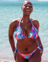 Curvy Kate Ibiza String Bikini Top Print Mix