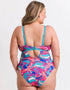 Curvy Kate Ibiza Reversible Non-Wired Mulitway Swimsuit Print Mix