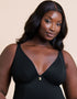 Curvy Kate Jet Set Multiway Plunge Swimsuit Black