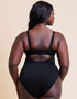 Curvy Kate Jet Set Multiway Plunge Swimsuit Black