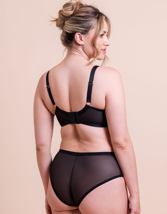 Curvy Kate Daze Padded T-Shirt Balcony Bra Black