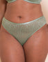 Curvy Kate Lace Daze Brazilian Brief Sage Green