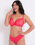 Curvy Kate Lifestyle Plunge Bra Bright Pink