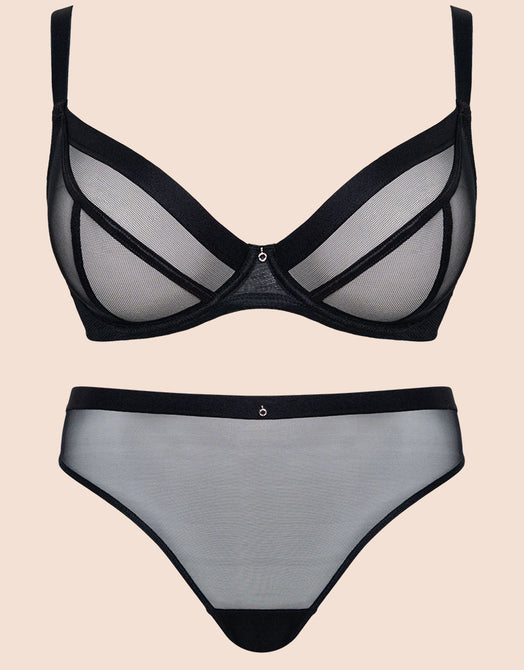 Curvy Kate Lightstyle Plunge Bra Black