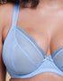 Curvy Kate Lightstyle Scallop Plunge Bra Light Blue/Silver