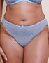 Curvy Kate Lightstyle Scallop Brazilian Light Blue/Silver