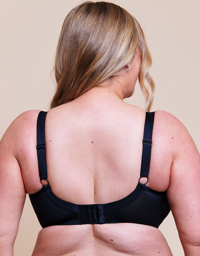 Curvy Kate Lovelace Full Cup Side Support Bra Black/ Taupe