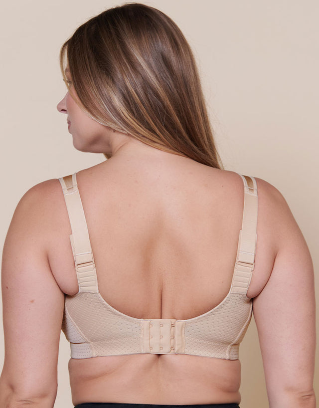 Parfait Wire-Free Active Sports Bra Latte