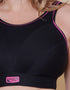 Royce Impact Free Sports Bra Black/Pink