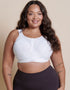 Shock Absorber D+ Classic Support Sports Bra White