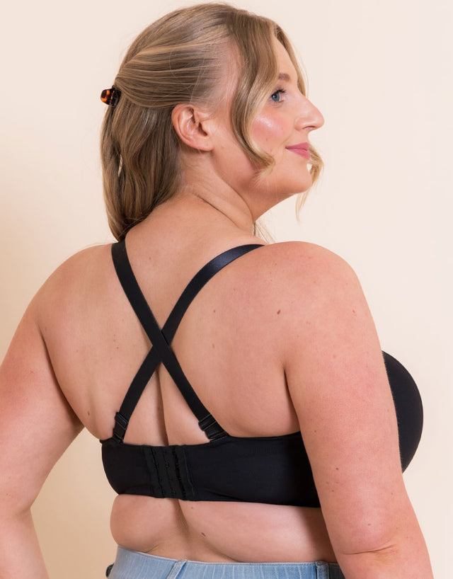 Curvy Kate Luxe Strapless Multiway Bra Jet Black