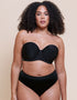 Curvy Kate Luxe Strapless Multiway Bra Jet Black