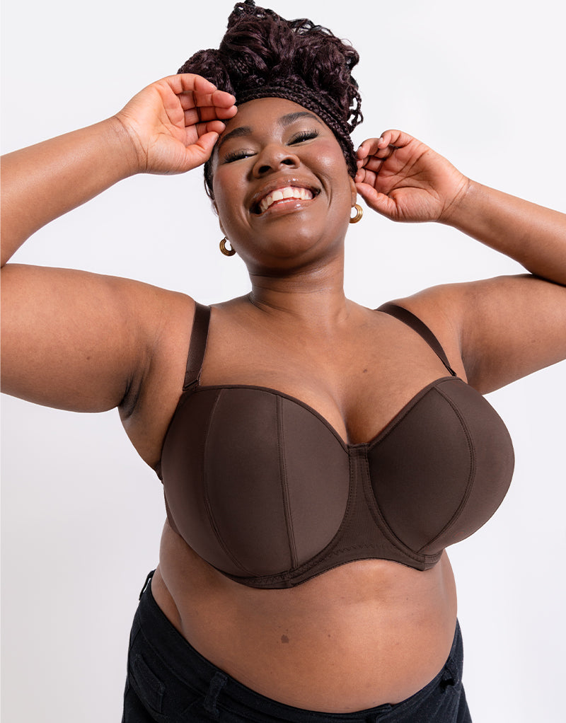 Curvy Kate Luxe Strapless Multiway Bra Cocoa Curvy Kate UK
