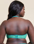 Curvy Kate Minimalist Bandeau Strapless Multiway Bikini Top Aqua
