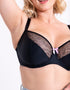 Curvy Kate Moody Bloom Balcony Bra Black