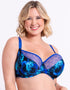 Curvy Kate Moody Bloom Balcony Bra Cobalt/Floral